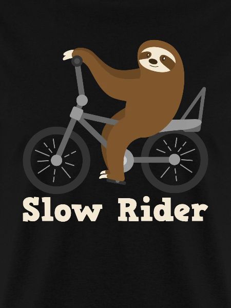 Slow Rider Sloth Cyclisme Équitation Vélo Vélo Paresseux