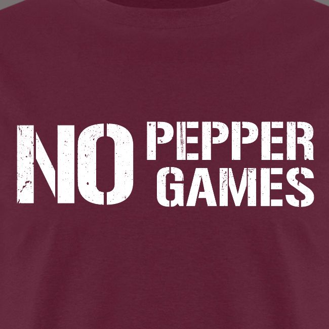 NO PEPPER GAMES