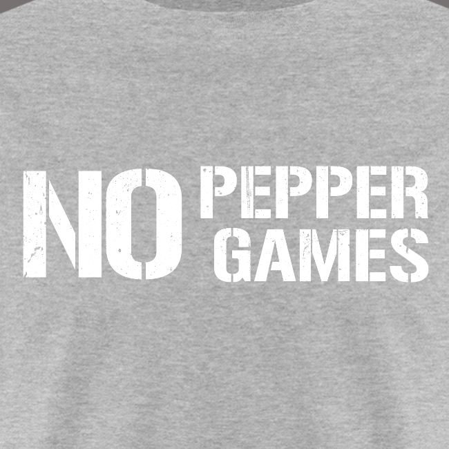 NO PEPPER GAMES