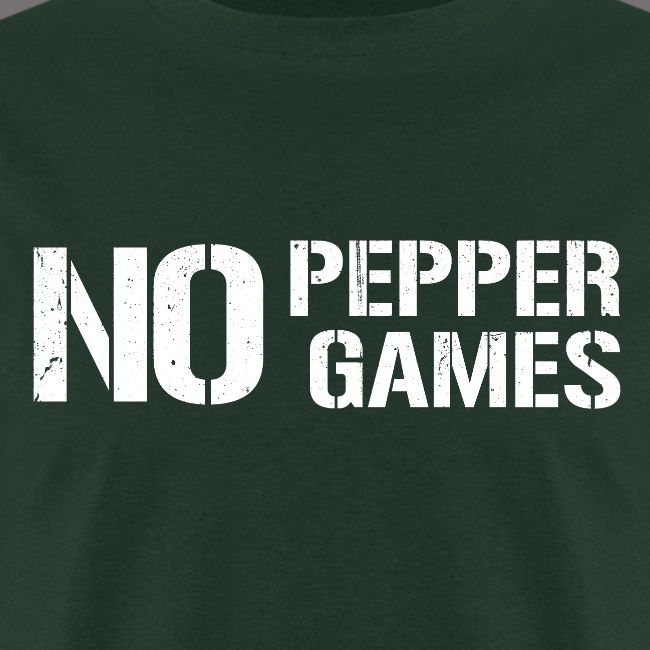 NO PEPPER GAMES