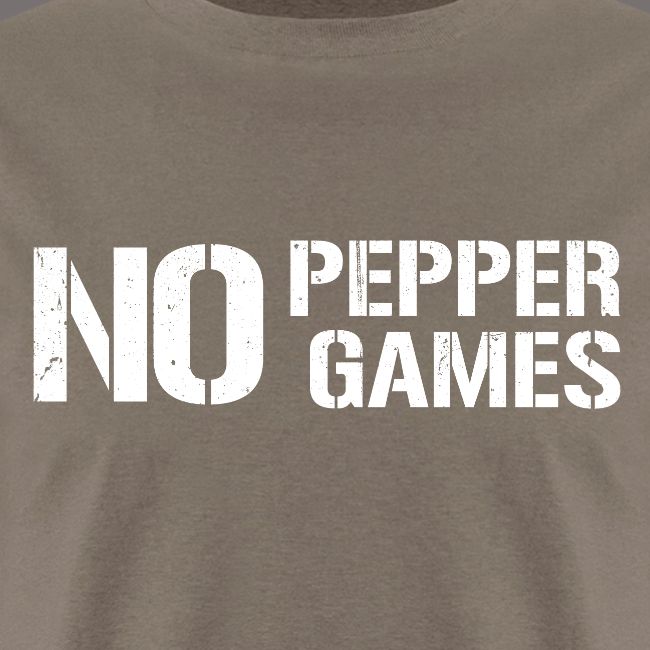 NO PEPPER GAMES