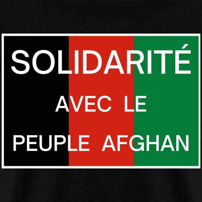 Solidarité avec le Peuple Afghan, Afghanistan