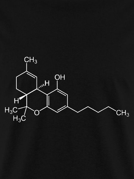 THC Cannabis Weed Chemical Symbol Science Geeky