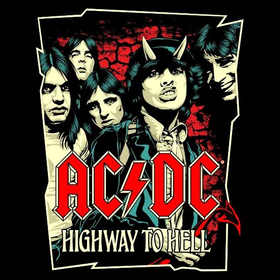 Ac Dc Highway To Hell Logo Highway To Hell (50th Anniversary) Limited