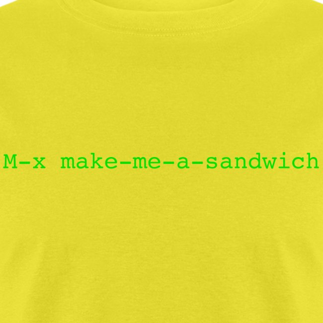 make me a sandwich