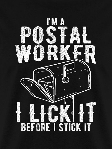 Funny Postal Worker Rude Mailman Postman Gift