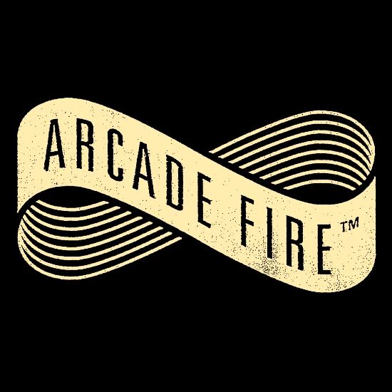 Arcade Fire Logo Arcade Fire The Suburbs Logo Wall And Art Print