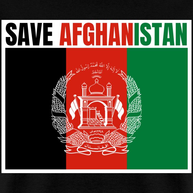 SAVE AFGHANISTAN, Flag of Afghanistan