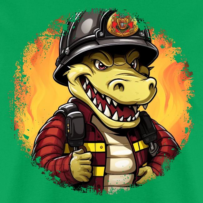 Fireman crocodile