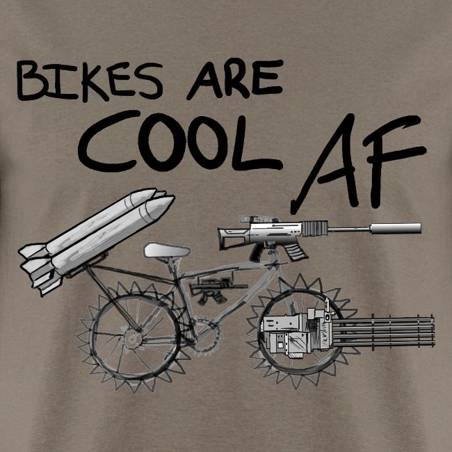 Bikes are COOL AF Dark