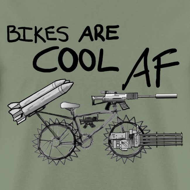 Bikes are COOL AF Dark