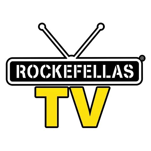 Rockefellas TV Outlined Logo Tee - Men's T-Shirt