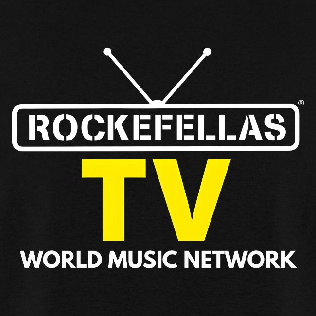 Rockefellas TV Outlined Logo Tee