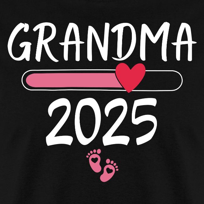 Grandma Loading 2025 - baby feet, loading bar