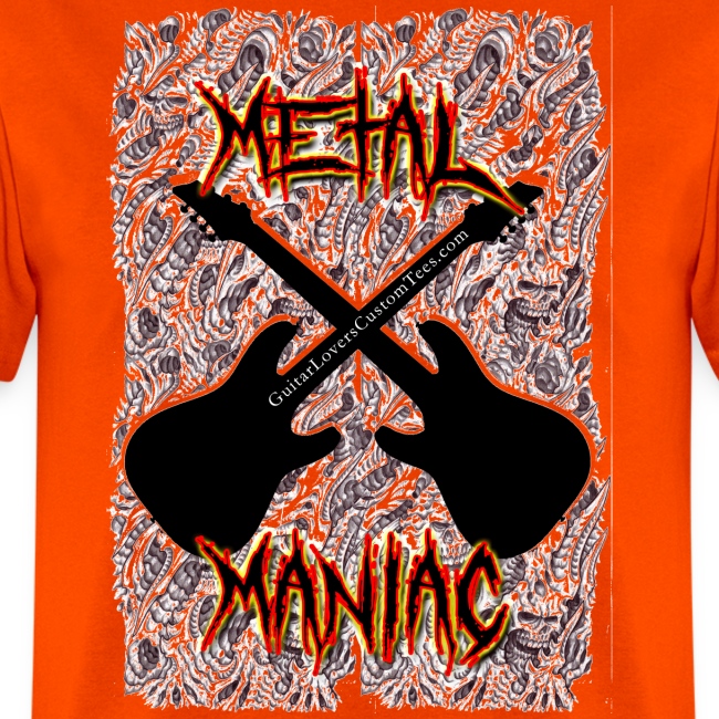 MetalManiac by GuitarLoversCustomTees gif