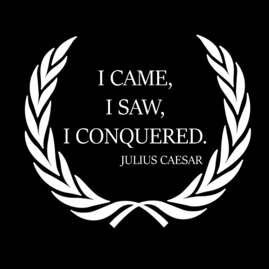 JULIUS CAESAR QUOTE! LAUREL WREATH GIFT IDEA.' Men's T-Shirt | Spreadshirt