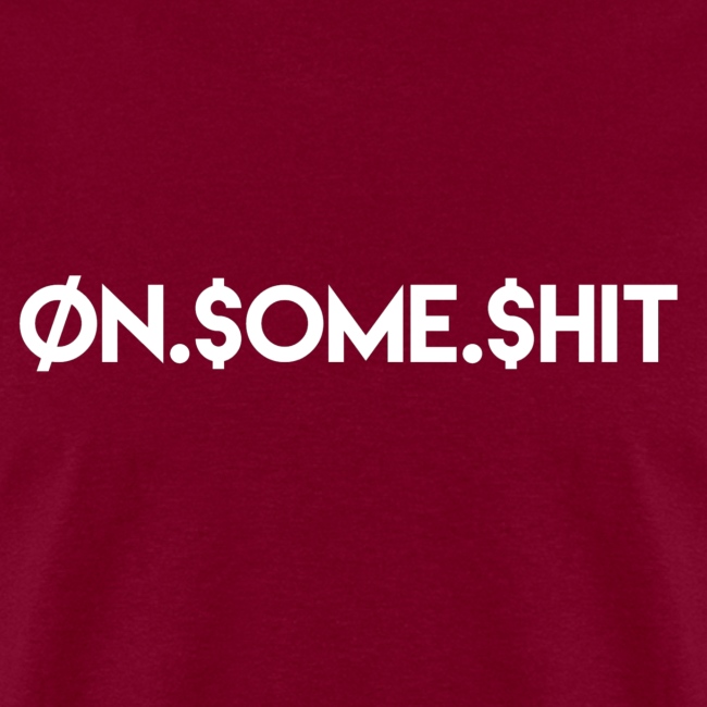 "ON SOME SHIT" Logo (White Logo Only)