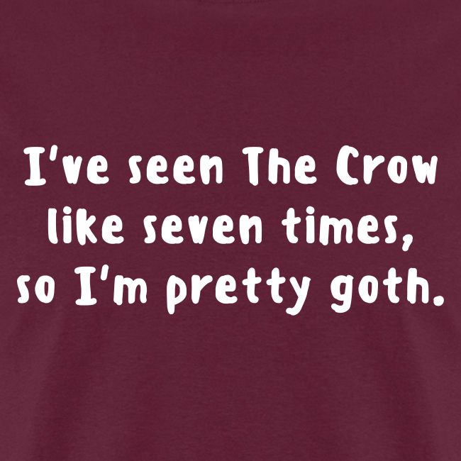 The Crow is Goth