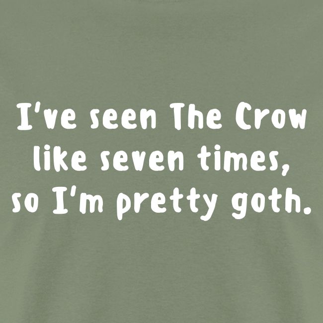 The Crow is Goth