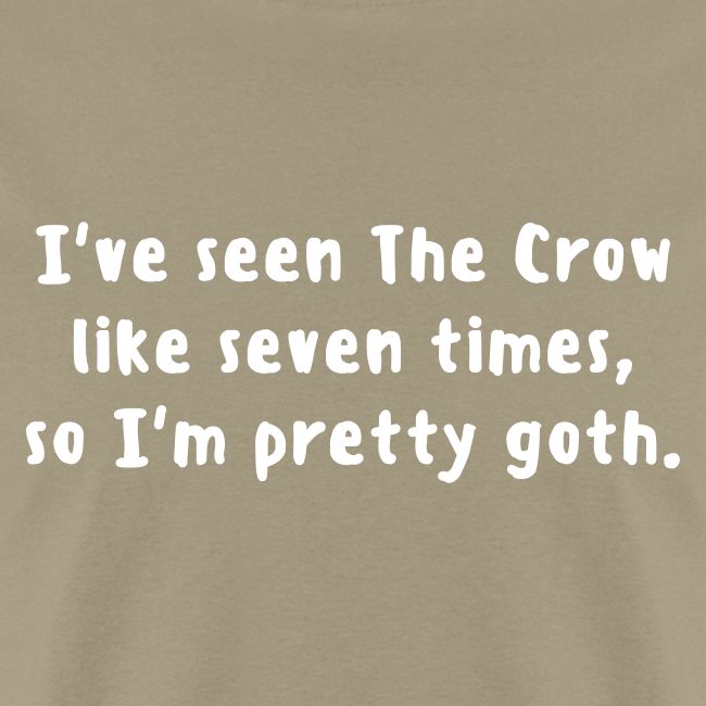 The Crow is Goth