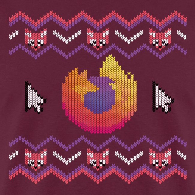 Firefox Ugly Sweater