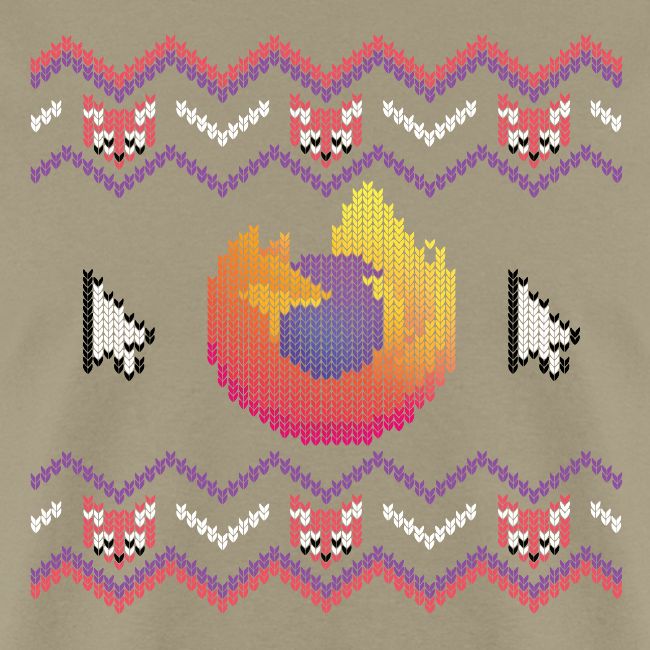 Firefox Ugly Sweater