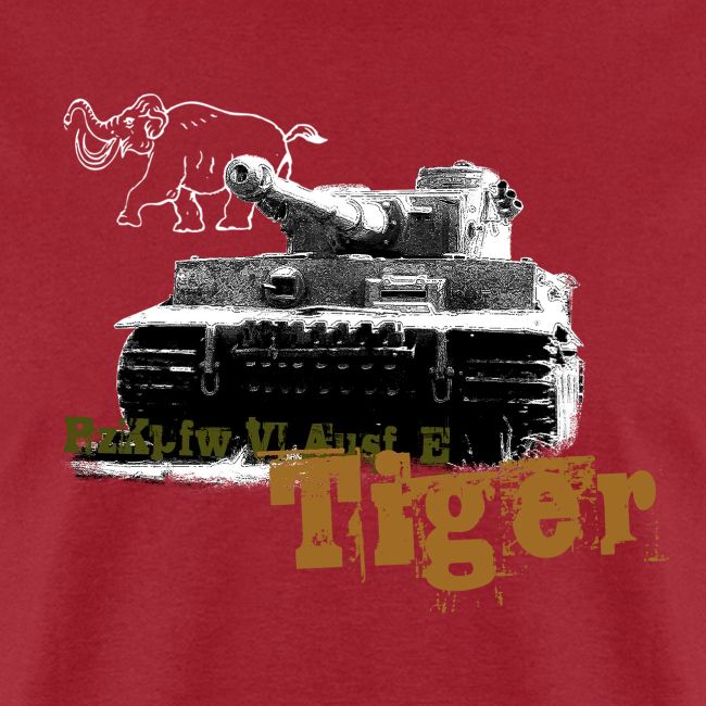 Tiger I Armor Journal t-shirt