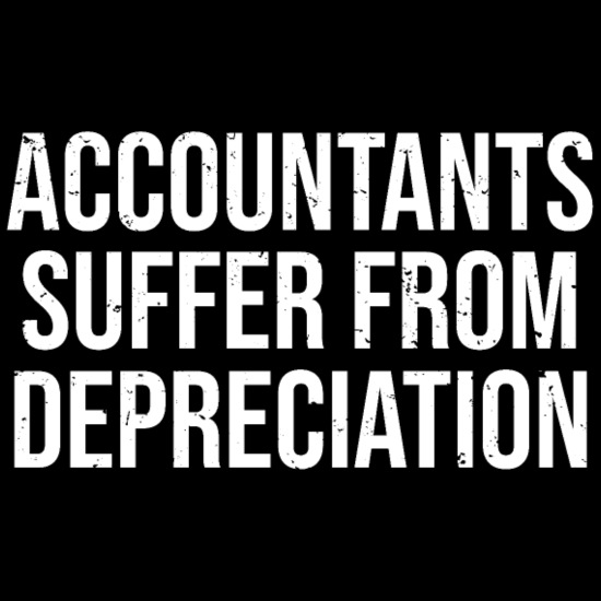 Accountants Depreciation Funny Accounting T-shirt' Men's T-Shirt |  Spreadshirt