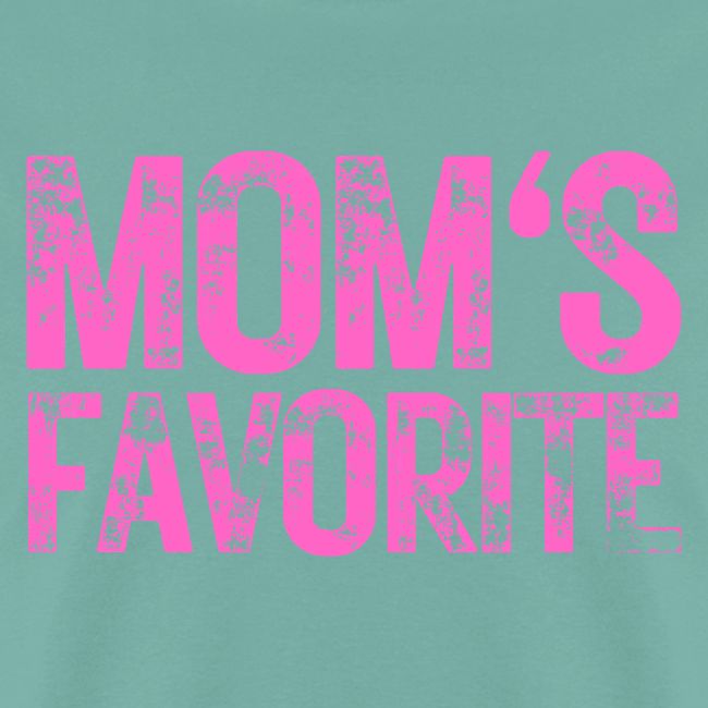 MOM's Favorite heavily distressed pink version