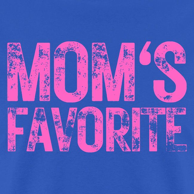 MOM's Favorite heavily distressed pink version