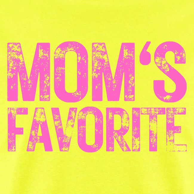 MOM's Favorite heavily distressed pink version