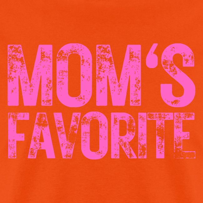 MOM's Favorite heavily distressed pink version