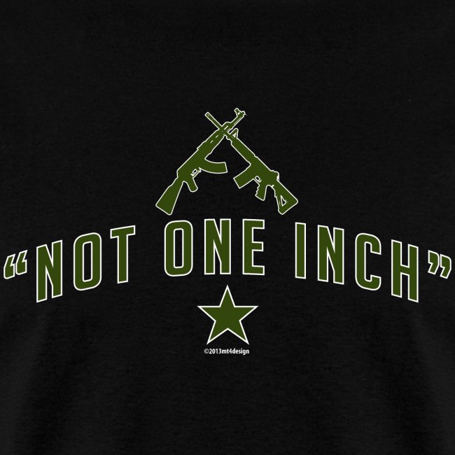 Not One Inch!