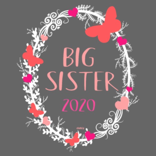 Big Sister 2020 Shirt Flowers - Men's T-Shirt
