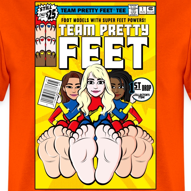 TEAM PRETTY FEET Comic Cover (Variant Edition 2)