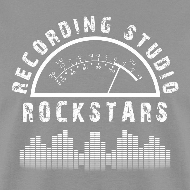 Recording Studio Rockstars - White Logo