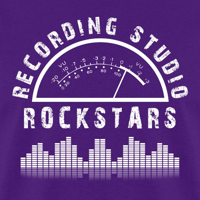 Recording Studio Rockstars - White Logo