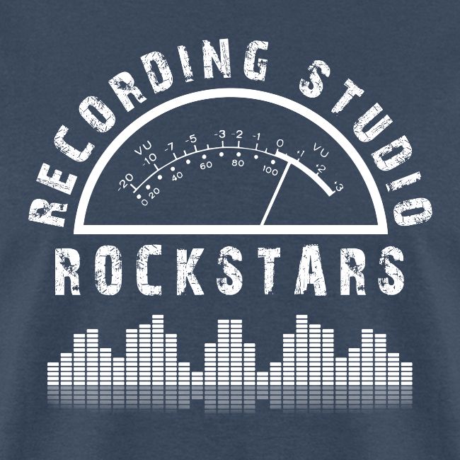 Recording Studio Rockstars - White Logo