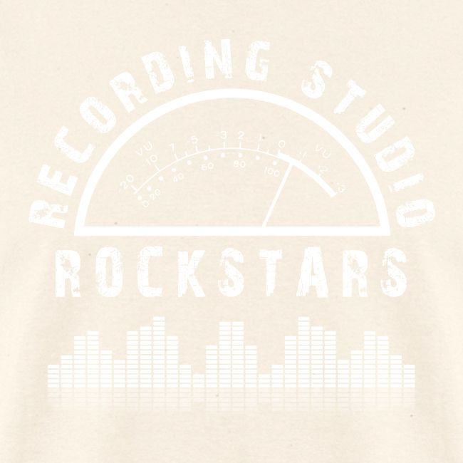 Recording Studio Rockstars - White Logo