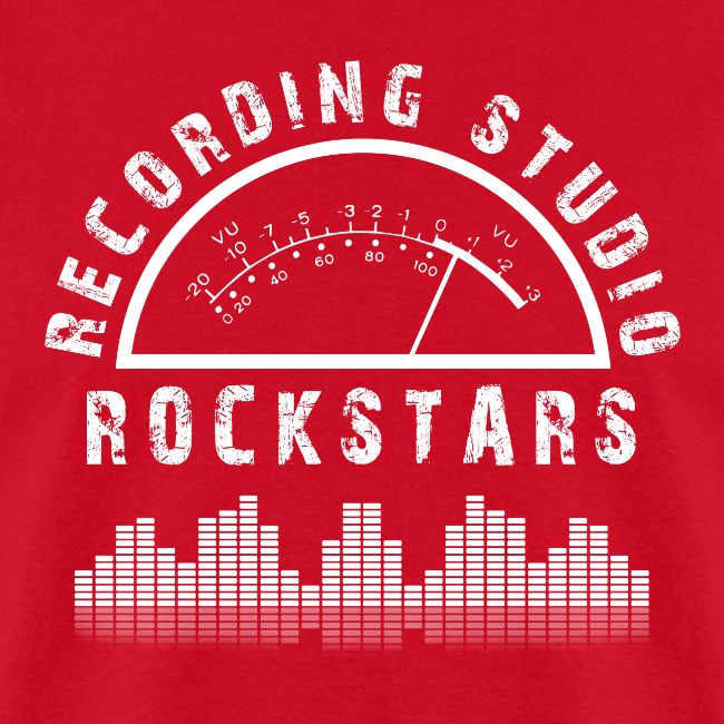 Recording Studio Rockstars - White Logo