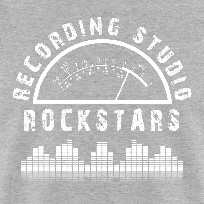 Recording Studio Rockstars - White Logo