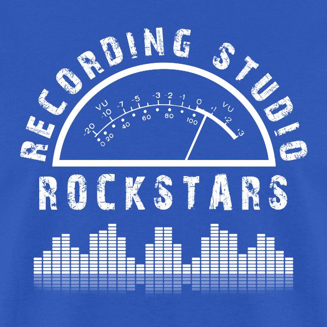 Recording Studio Rockstars - White Logo