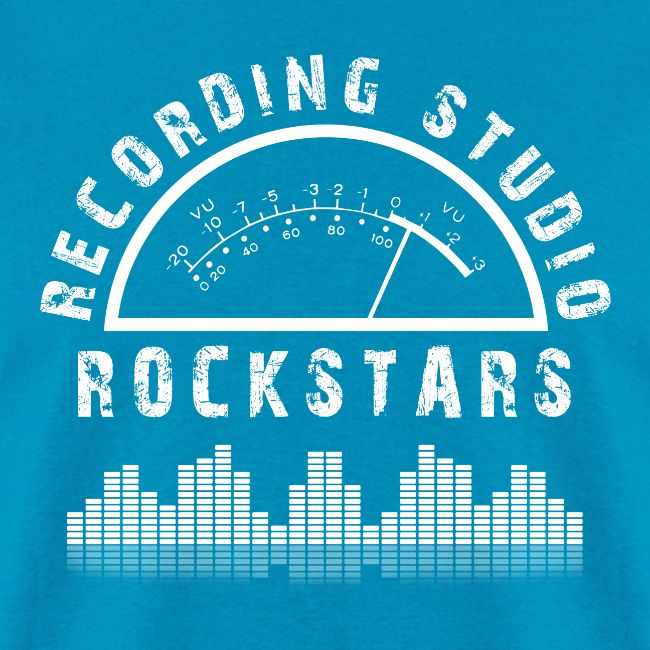 Recording Studio Rockstars - White Logo