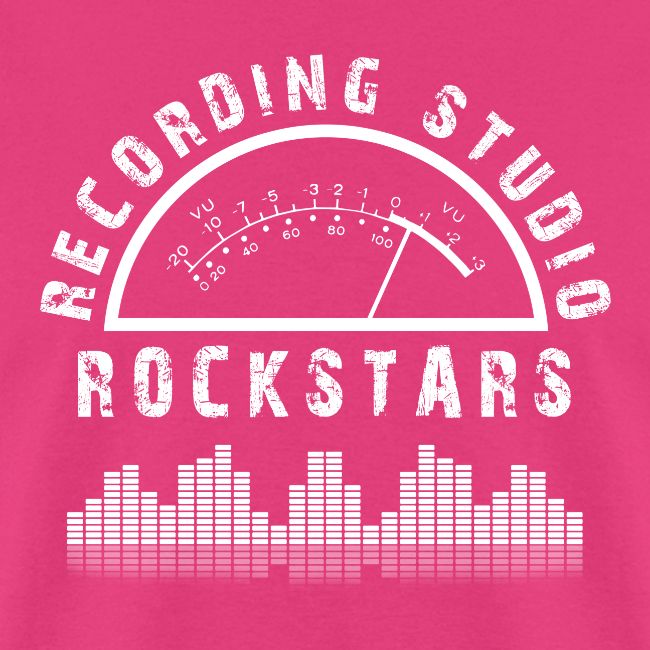 Recording Studio Rockstars - White Logo