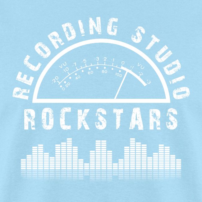 Recording Studio Rockstars - White Logo