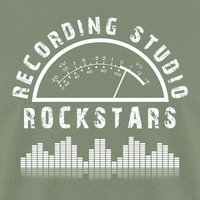 Recording Studio Rockstars - White Logo