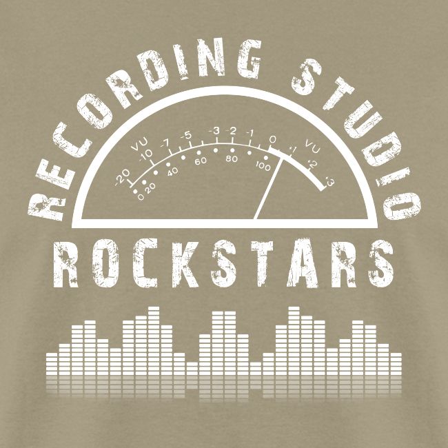 Recording Studio Rockstars - White Logo
