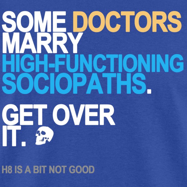 some doctors marry sociopaths black shir