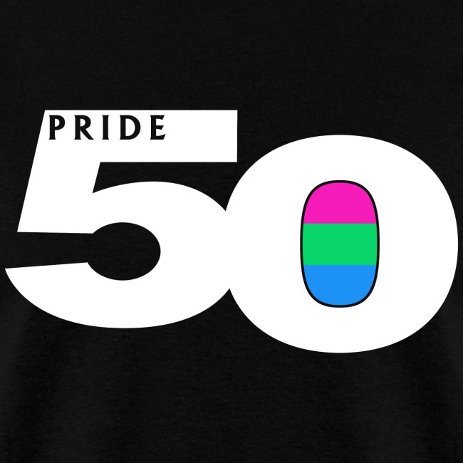 50 Pride Polysexual Pride Flag