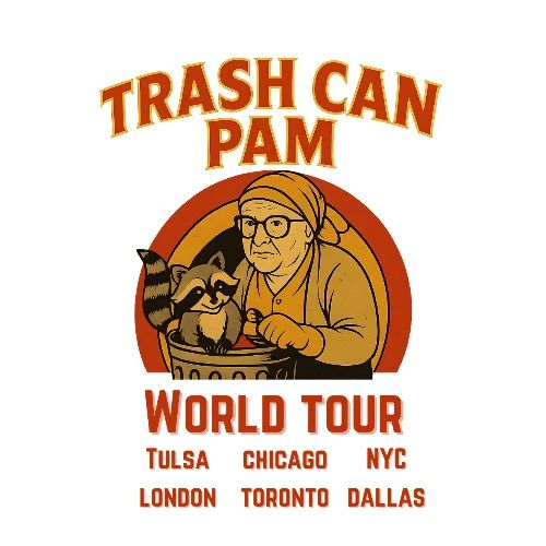 Trash Can Pam - Men's T-Shirt